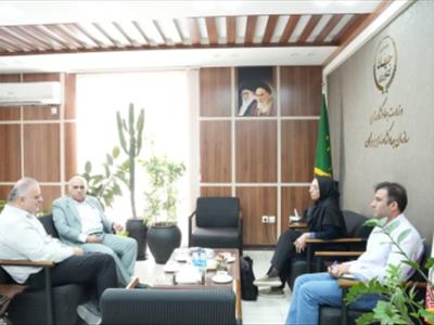 دکتر محمدصدیق مرتضوی رئیس موسسه تحقیقات علوم شیلاتی کشور با رئيس سازمان جهاد کشاورزی هرمزگان دیدار کرد؛ تاکید بر توسعه آبزی‌پروری