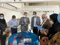 بازدید از سایت شرکت عمل آوری شهاب نقره ای قشم در پارک زیست فناوری خلیج فارس