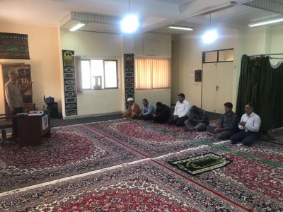 مراسم گرامیداشت پیوند آسمانی حضرت علی (ع) و حضرت فاطمه (س) در پژوهشکده اکولوژی خلیج فارس و دریای عمان برگزار شد